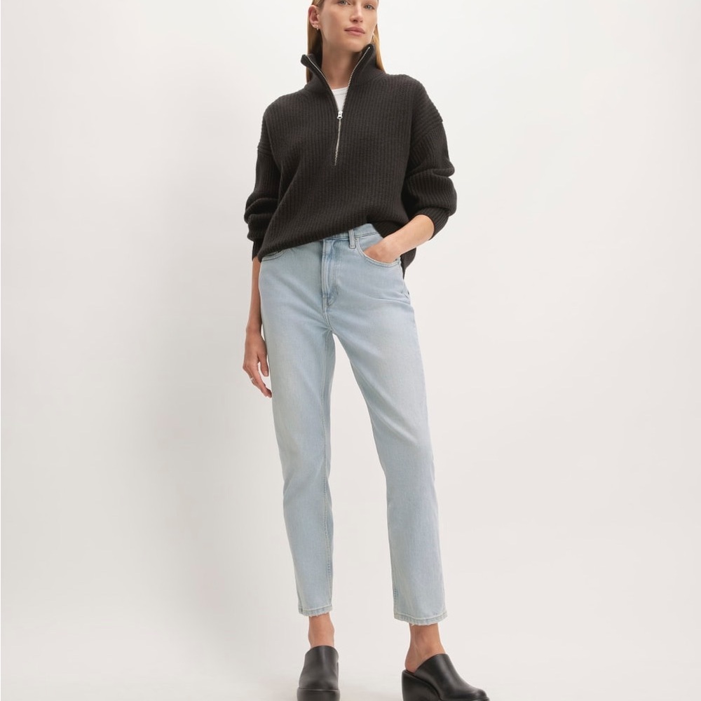 Everlane The Original Cheeky Jean Organic Cotton Size 25 Straight Leg Ankle